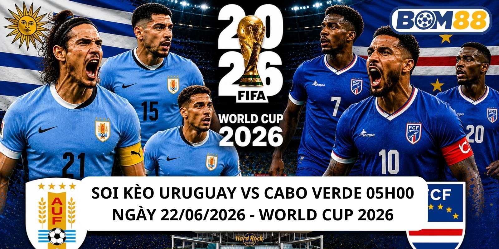 Đánh giá phong độ gần đây của 2 đội Uruguay vs Cabo Verde