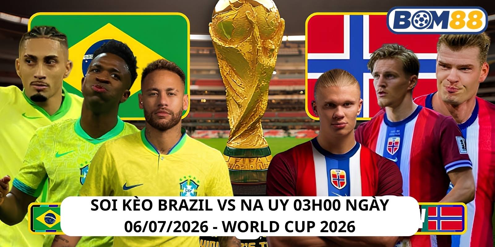 Đánh giá phong độ gần đây của 2 Brazil vs Na Uy