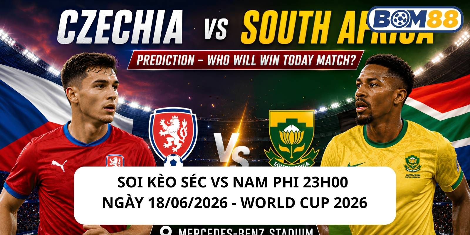 Đánh giá phong độ gần đây của 2 đội Séc vs Nam Phi
