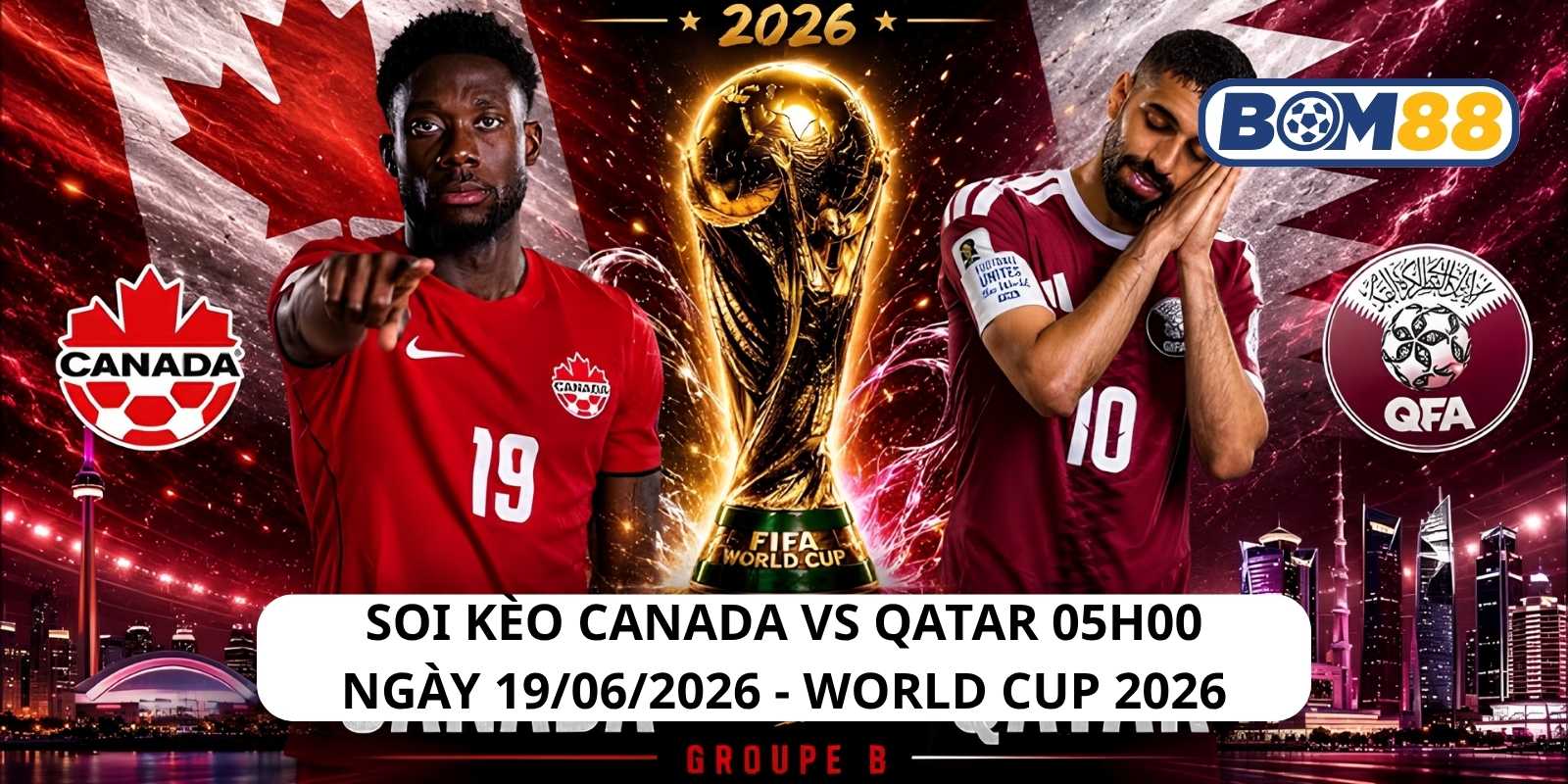 Đánh giá phong độ gần đây của 2 đội Canada vs Qatar