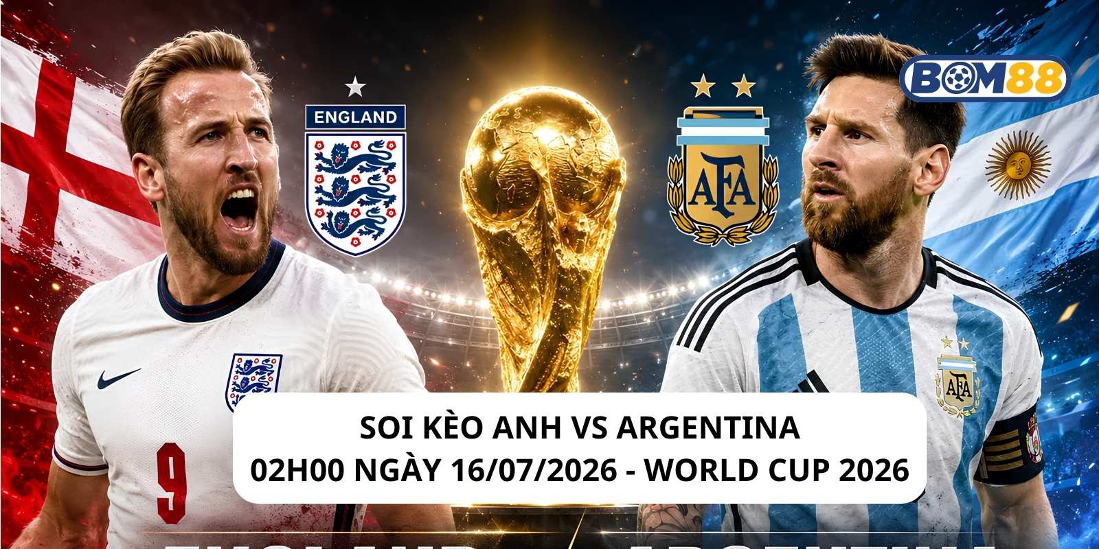 Đánh giá phong độ gần đây của Anh vs Argentina
