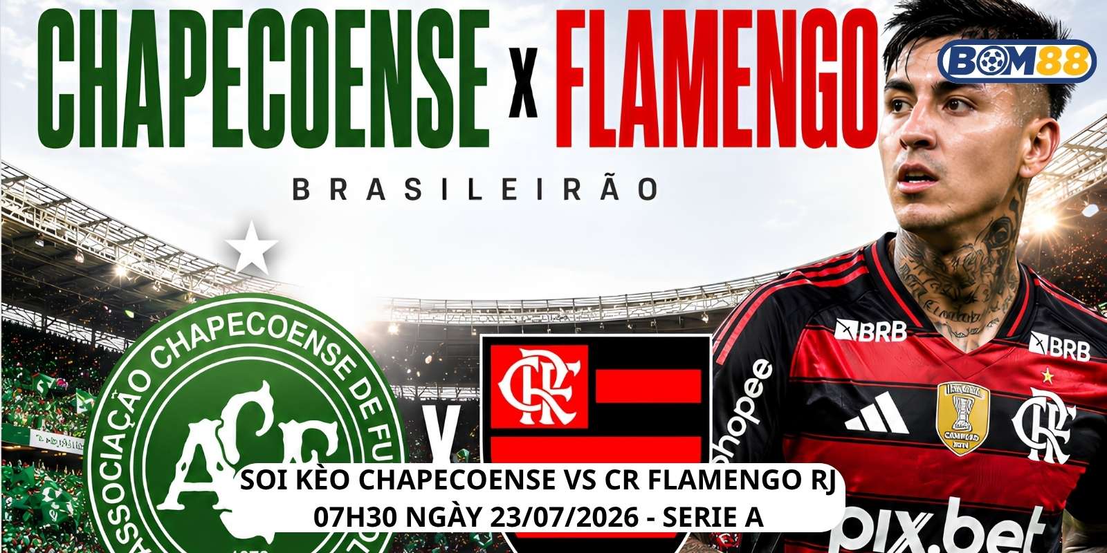 Đánh giá phong độ gần đây của Chapecoense vs CR Flamengo RJ