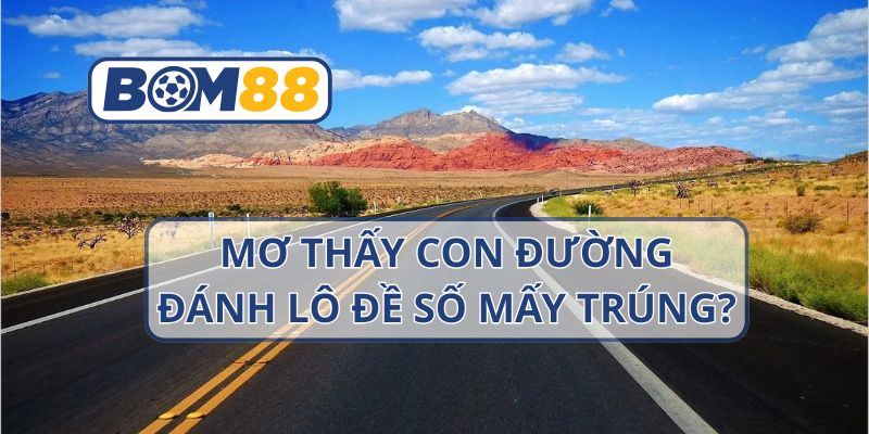 Mơ thấy con đường là điềm báo gì ? Giải mã giấc mơ và con số liên quan cùng BOM88 BOM88
